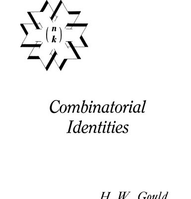 خرید و دانلود نسخه کامل کتاب Combinatorial identities;: A standardized set of tables listing 500 binomial coefficient summations