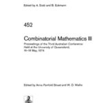 خرید و دانلود نسخه کامل کتاب Combinatorial Mathematics III