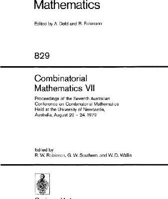 خرید و دانلود نسخه کامل کتاب Combinatorial Mathematics VII