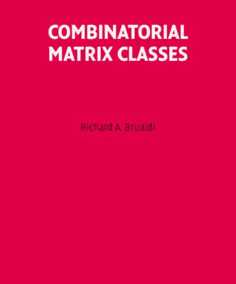 خرید و دانلود نسخه کامل کتاب Combinatorial matrix classes