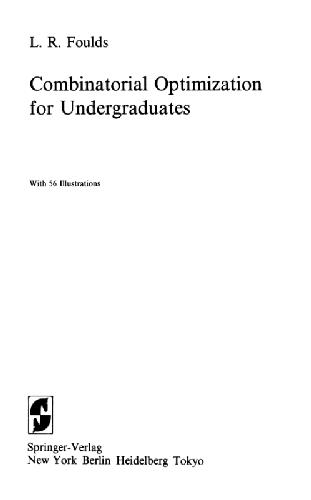 خرید و دانلود نسخه کامل کتاب Combinatorial optimization for undergraduates_68b47c896a430.jpeg خرید و دانلود نسخه کامل کتاب Combinatorial optimization for undergraduates