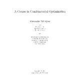 خرید و دانلود نسخه کامل کتاب Combinatorial Optimization