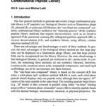 خرید و دانلود نسخه کامل کتاب Combinatorial Peptide Library Protocols