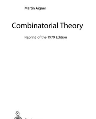 خرید و دانلود نسخه کامل کتاب Combinatorial theory