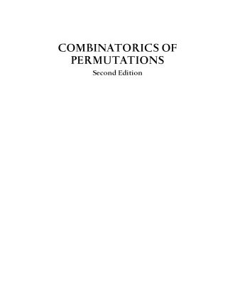 خرید و دانلود نسخه کامل کتاب Combinatorics of Permutations
