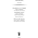 خرید و دانلود نسخه کامل کتاب Combinatory Logic, Volume I