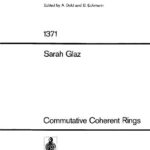 خرید و دانلود نسخه کامل کتاب Commutative Coherent Rings