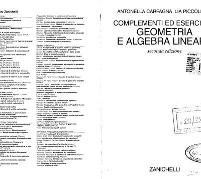 خرید و دانلود نسخه کامل کتاب Complementi ed esercizi di geometria ed algebra lineare