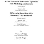 خرید و دانلود نسخه کامل کتاب Complete Solution Manual for a First Course in Differential Equations with Modeling Applications