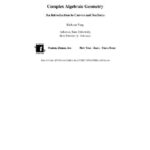 خرید و دانلود نسخه کامل کتاب Complex algebraic geometry: an introduction to curves and surfaces