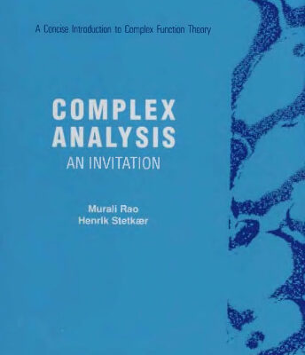 خرید و دانلود نسخه کامل کتاب Complex analysis: An invitation