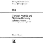خرید و دانلود نسخه کامل کتاب Complex Analysis and Algebraic Geometry