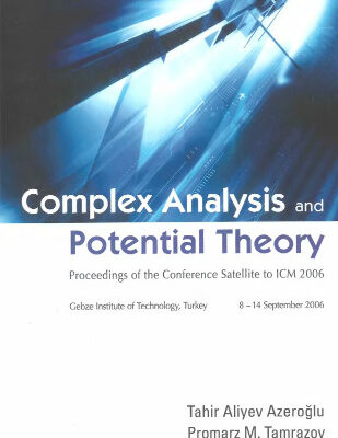 خرید و دانلود نسخه کامل کتاب Complex analysis and potential theory: Proc. conf. satellite to ICM 2006
