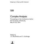 خرید و دانلود نسخه کامل کتاب Complex Analysis: Proceedings of the Conference held at the University of Kentucky, May 18–22, 1976