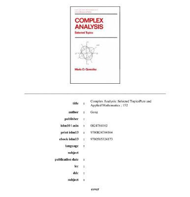 خرید و دانلود نسخه کامل کتاب Complex analysis