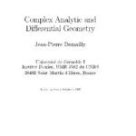 خرید و دانلود نسخه کامل کتاب Complex Analytic Differential Geometry