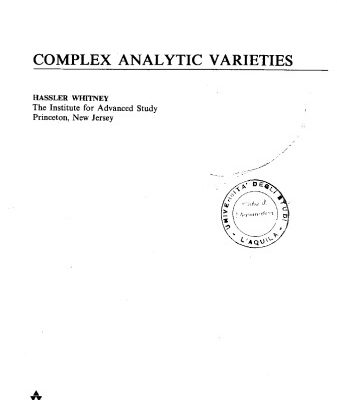 خرید و دانلود نسخه کامل کتاب Complex analytic varieties