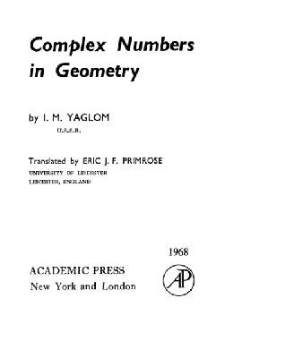 خرید و دانلود نسخه کامل کتاب Complex Numbers in Geometry