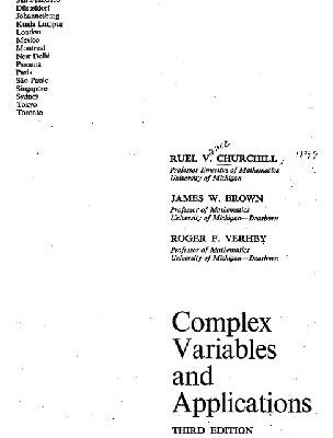 خرید و دانلود نسخه کامل کتاب Complex variables and applications