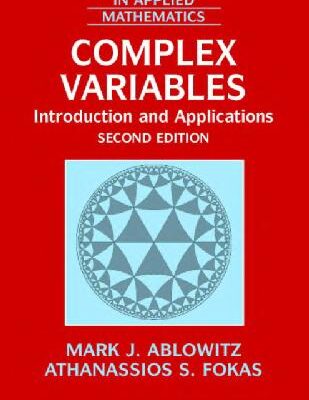 خرید و دانلود نسخه کامل کتاب Complex variables: introduction and applications