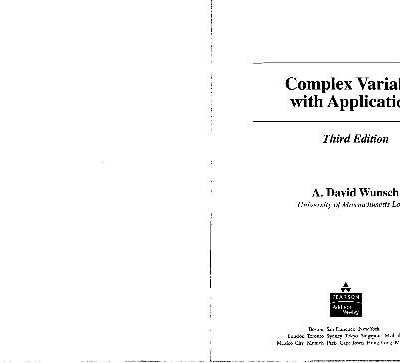 خرید و دانلود نسخه کامل کتاب Complex Variables with Applications