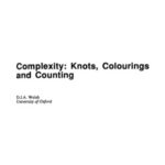 خرید و دانلود نسخه کامل کتاب Complexity: Knots, Colourings and Counting