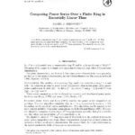 خرید و دانلود نسخه کامل کتاب Composing power series over finite rings. JSC 1998