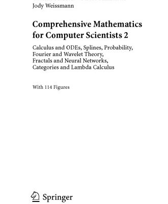 خرید و دانلود نسخه کامل کتاب Comprehensive Mathematics for Computer Scientists