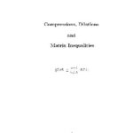 خرید و دانلود نسخه کامل کتاب Compressions, Dilations and Matrix Inequalities
