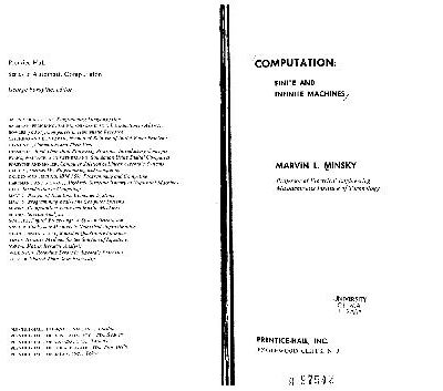 خرید و دانلود نسخه کامل کتاب Computation, Finite And Infinite Machines