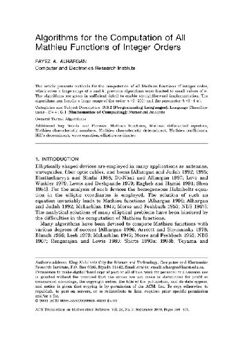 خرید و دانلود نسخه کامل کتاب Computation of Mathieu functions of integer order_68a18f5a6466a.jpeg خرید و دانلود نسخه کامل کتاب Computation of Mathieu functions of integer order