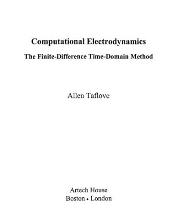خرید و دانلود نسخه کامل کتاب Computational electrodynamics: the finite-difference time-domain method
