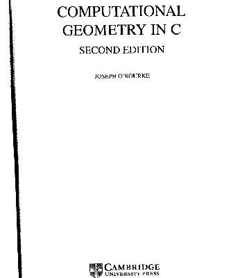 خرید و دانلود نسخه کامل کتاب Computational Geometry in C