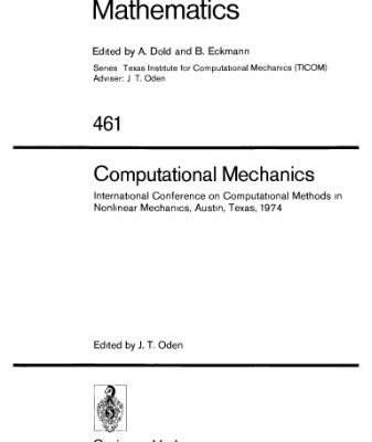 خرید و دانلود نسخه کامل کتاب Computational Mechanics