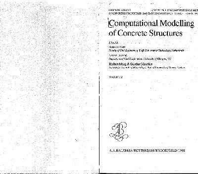 خرید و دانلود نسخه کامل کتاب Computational Modelling of Concrete Structures (Vol. 2)