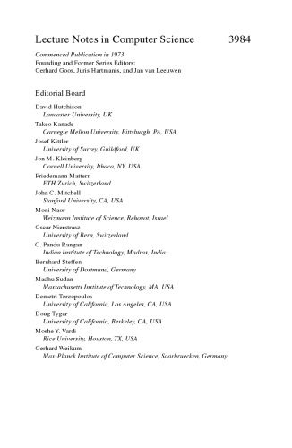 خرید و دانلود نسخه کامل کتاب Computational Science and Its Applications – ICCSA 2006: International Conference, Glasgow, UK, May 8-11, 2006, Proceedings, Part V_68a1025b9f8fe.jpeg خرید و دانلود نسخه کامل کتاب Computational Science and Its Applications – ICCSA 2006: International Conference, Glasgow, UK, May 8-11, 2006, Proceedings, Part V
