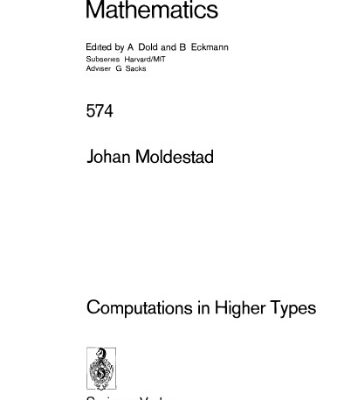 خرید و دانلود نسخه کامل کتاب Computations in Higher Types