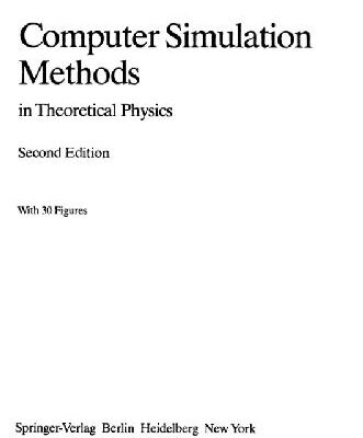 خرید و دانلود نسخه کامل کتاب Computer Simulation Methods in Theoretical Physics