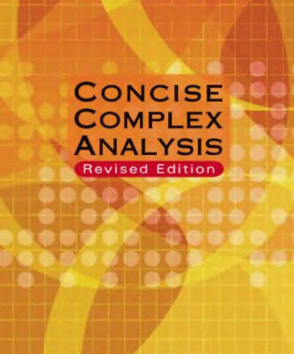 خرید و دانلود نسخه کامل کتاب Concise complex analysis