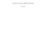خرید و دانلود نسخه کامل کتاب Concise course in algebraic topology