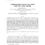 خرید و دانلود نسخه کامل کتاب Conditional logistic analysis of case-control studies with complex sampling