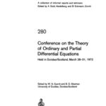 خرید و دانلود نسخه کامل کتاب Conference on the Theory of Ordinary and Partial Differential Equations