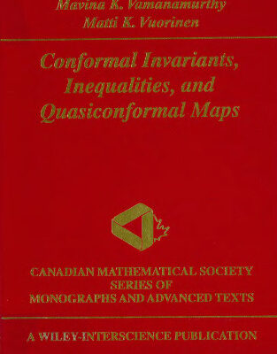 خرید و دانلود نسخه کامل کتاب Conformal Invariants, Inequalities, and Quasiconformal Maps
