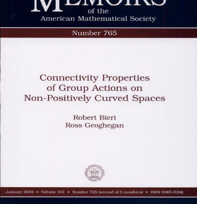 خرید و دانلود نسخه کامل کتاب Connectivity properties of group actions on non-positively curved spaces