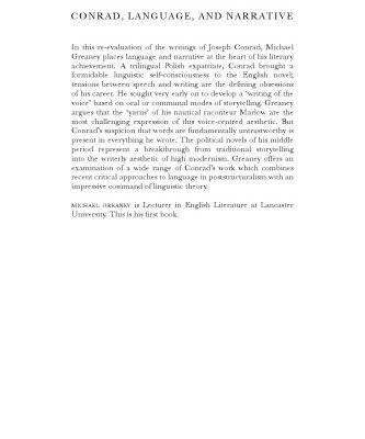 خرید و دانلود نسخه کامل کتاب Conrad, Language, and Narrative