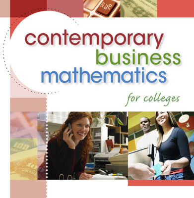 خرید و دانلود نسخه کامل کتاب Contemporary Business Mathematics for Colleges, 15th edition
