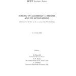خرید و دانلود نسخه کامل کتاب Contemporary Developments in Algebraic K-Theory