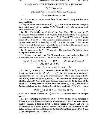 خرید و دانلود نسخه کامل کتاب Continuous Transformations of Manifolds