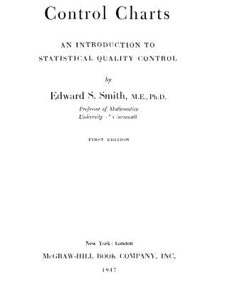 خرید و دانلود نسخه کامل کتاب Control Charts. An Introduction to Statistical Quality Control