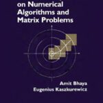 خرید و دانلود نسخه کامل کتاب Control perspectives on numerical algorithms and matrix problems